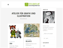 Tablet Screenshot of grafikundart.com